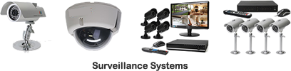 We install and furnish surveillance systems